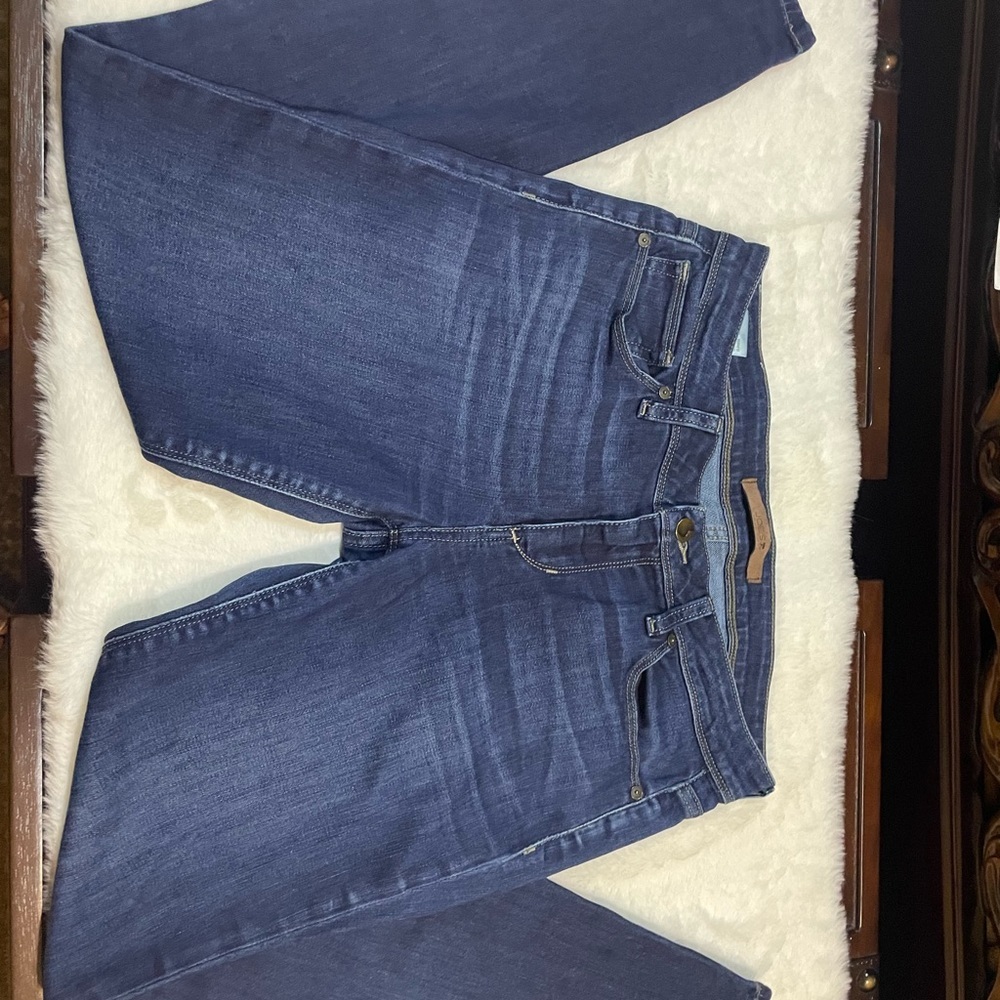 JOE'S jean pants, size 29 skinny ankle. open in one knee in front - Picture 3 of 12